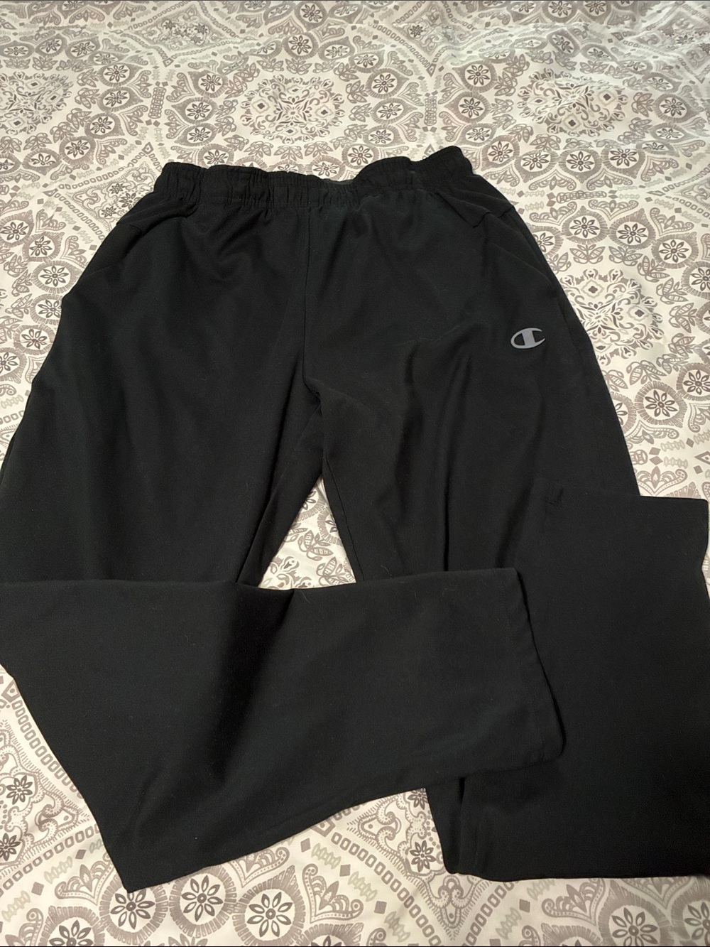 Champion Black Men's sweats, tapered leg